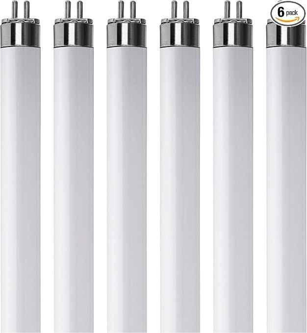 6 pack fluorescent bulbs 12inch