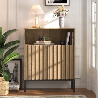 Willson 30" Tall 2 - Door Accent Cabinet with Adjustable Shelf