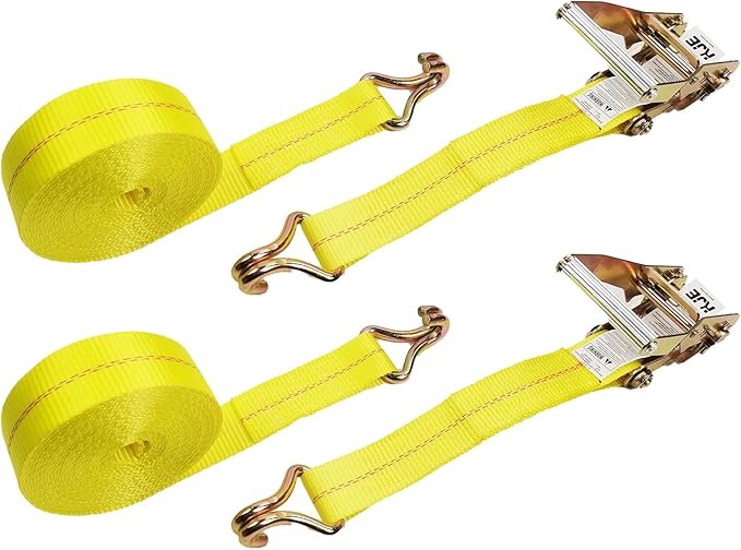 2x27 winch strap w wire hook