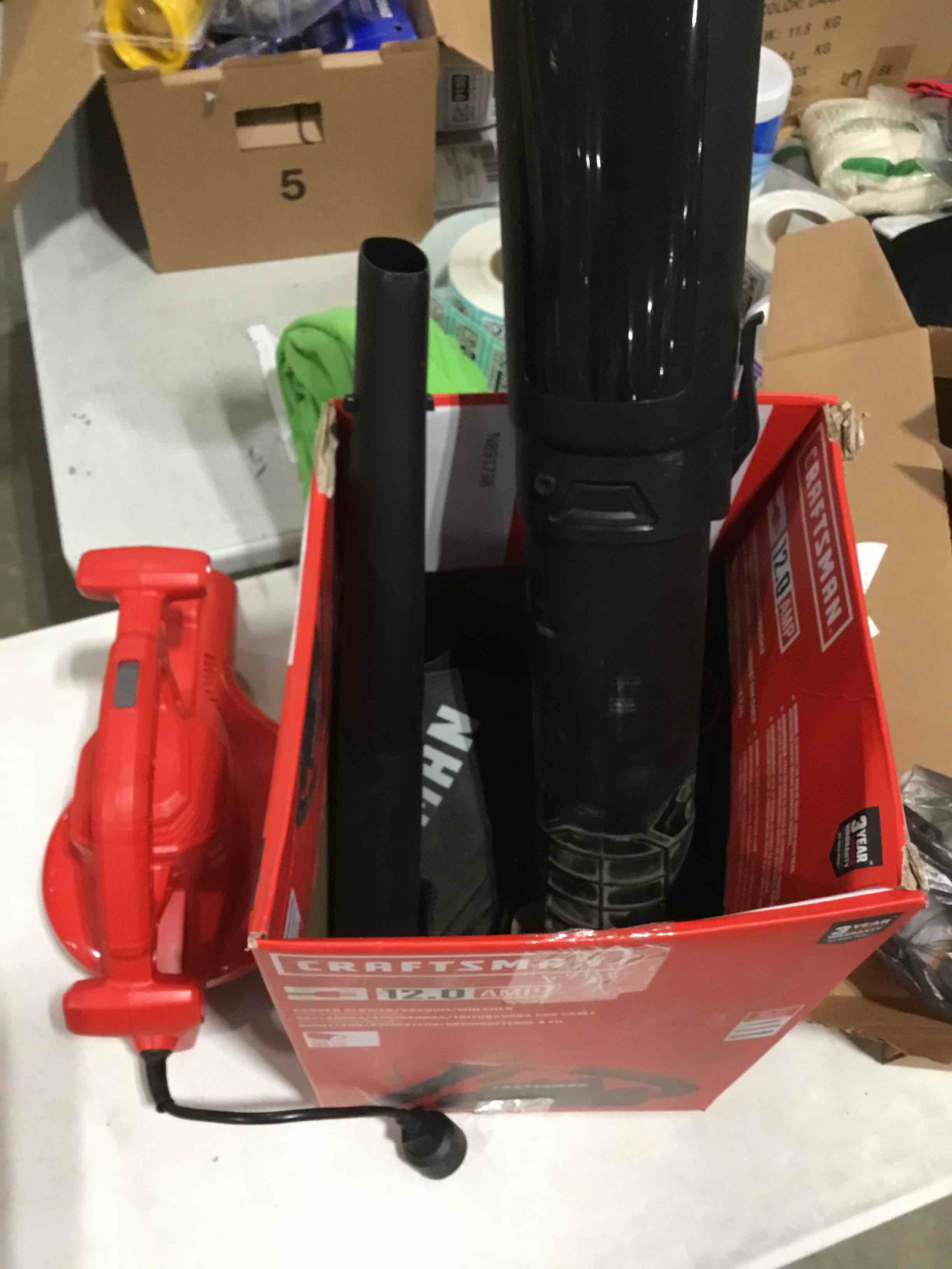 craftsman 12.0 amp corded blower / vacuum/ mulcher 