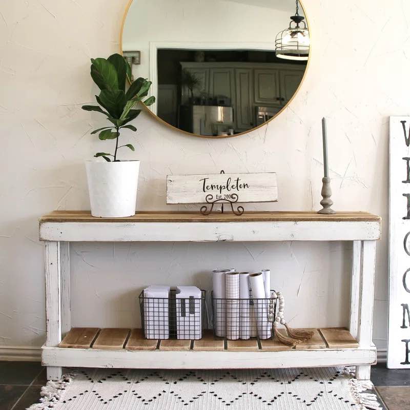 Josh 60” Wood Console Table