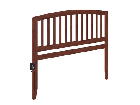 Bharmal Solid Wood Arched Slat Headboard