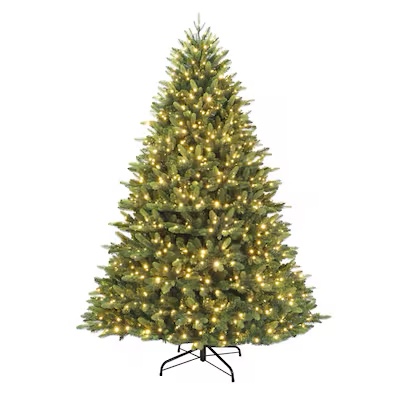 7.5 ft EVERETT PRE-LIT TREE RBOL PREILUMINADO EVERETT DE 2.28 M