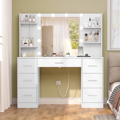 Camyla Large Vanity with LED lights 