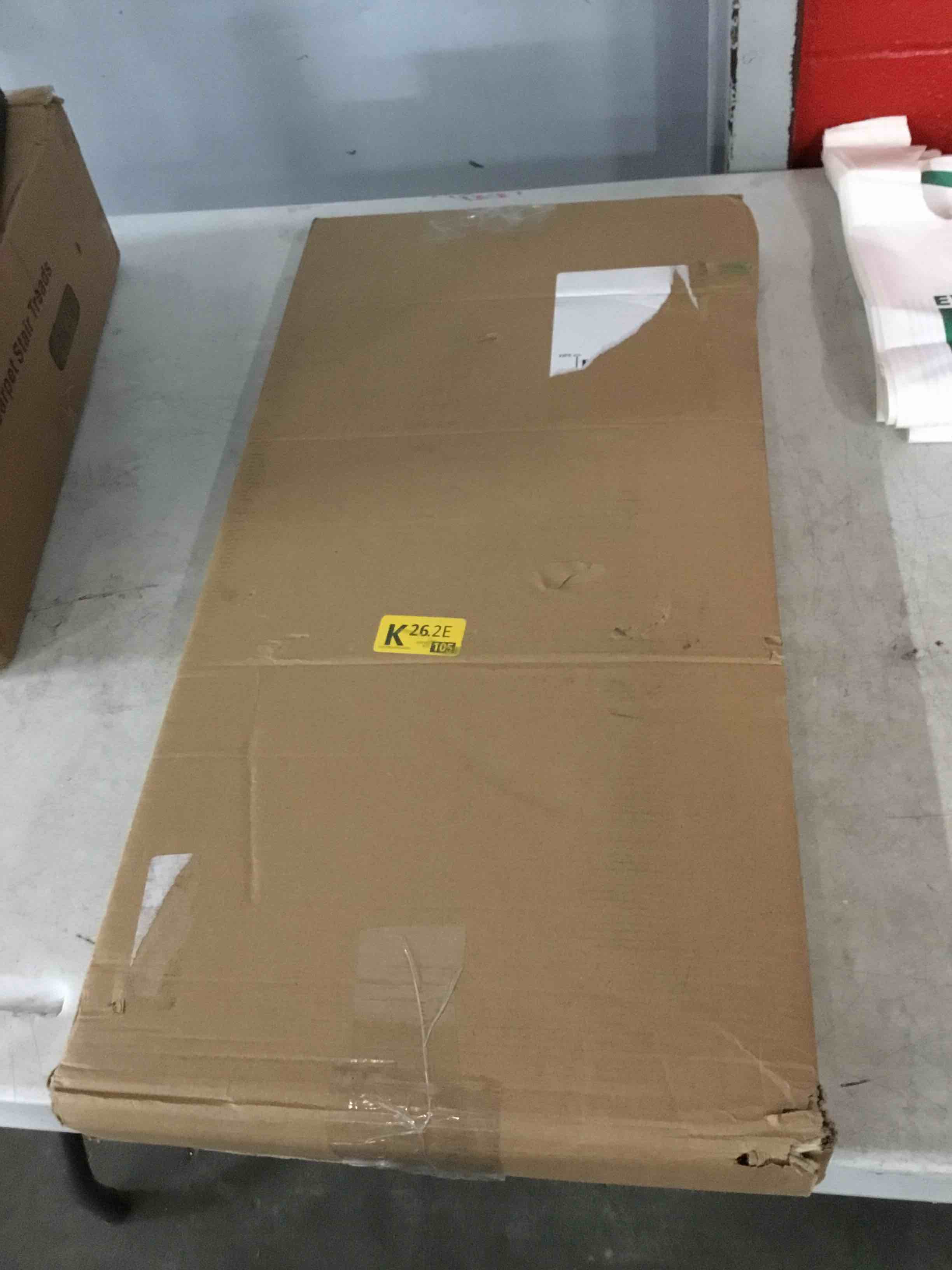 Condition photo showing Good Condition for 2packs adjustable pedestal sign holder stand 8.5''x11'', floor standing poster sign stand, aluminum frame for vertical/horizontal view sign stand,outdoor/indoor standing sign holders, black 2pack,8.5x11"