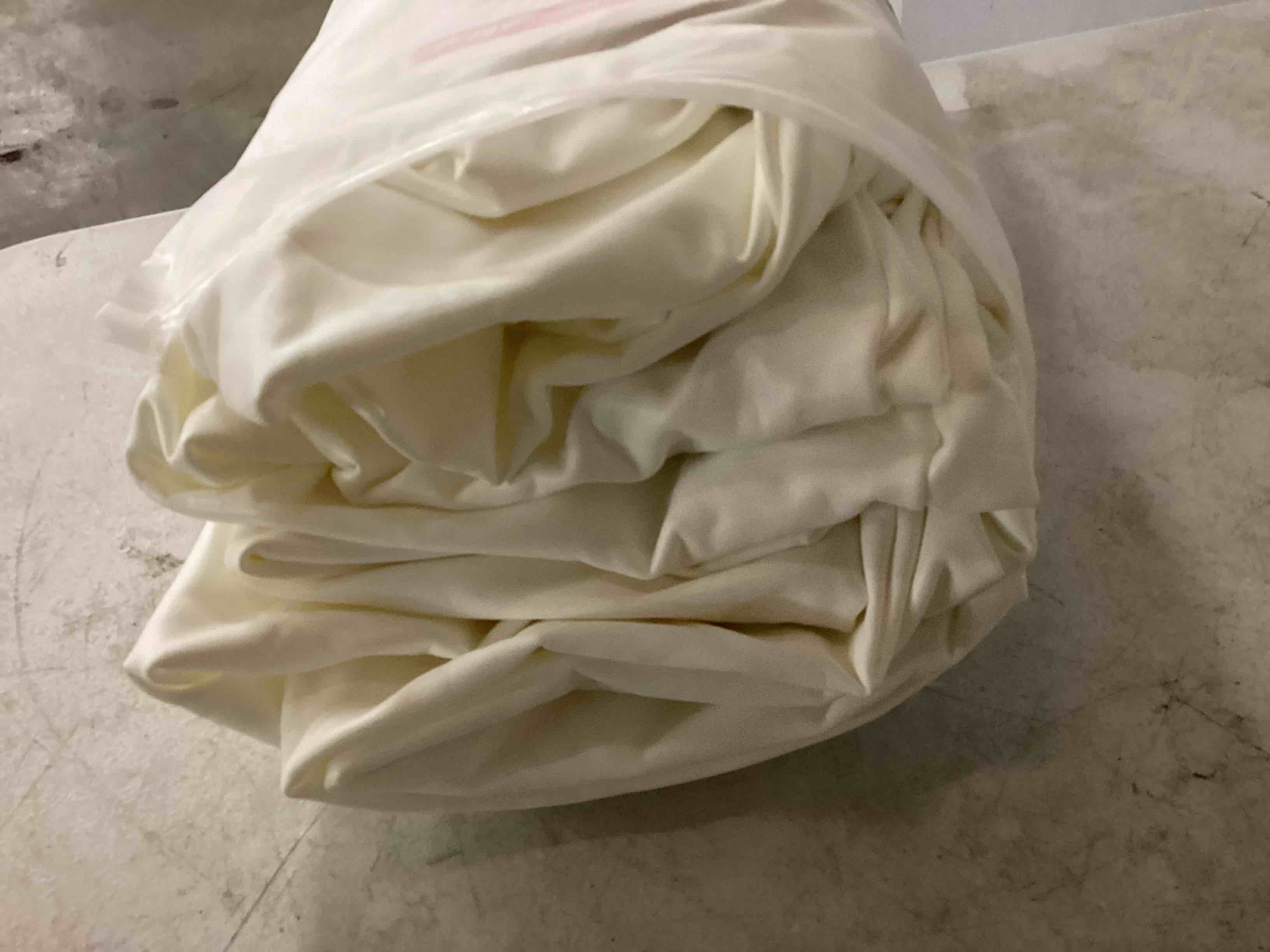 Condition photo showing Good Condition for white leather chair covers for dining chairs set of 4, faux leather dining chair covers removable wipeable parson chair covers leather, stretch waterproof chair seat covers for dining chairs