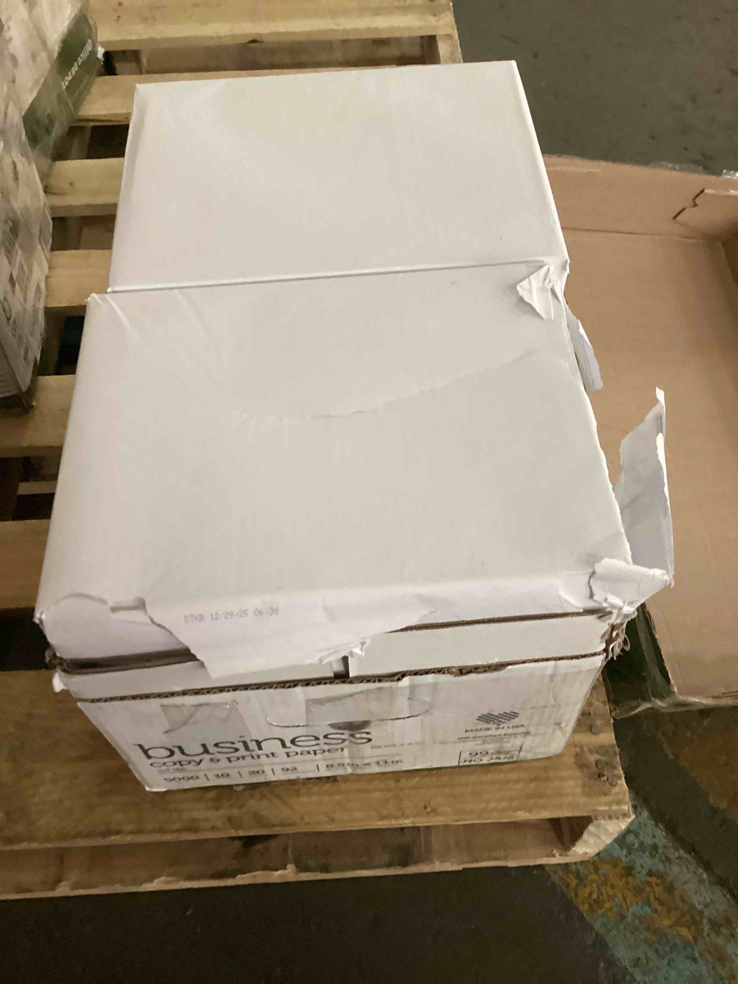 Condition photo showing Good Condition for business multi-use printer & copy paper, white, letter (8.5" x 11"), 5000 sheets per case, 20 lb, 92 brightness