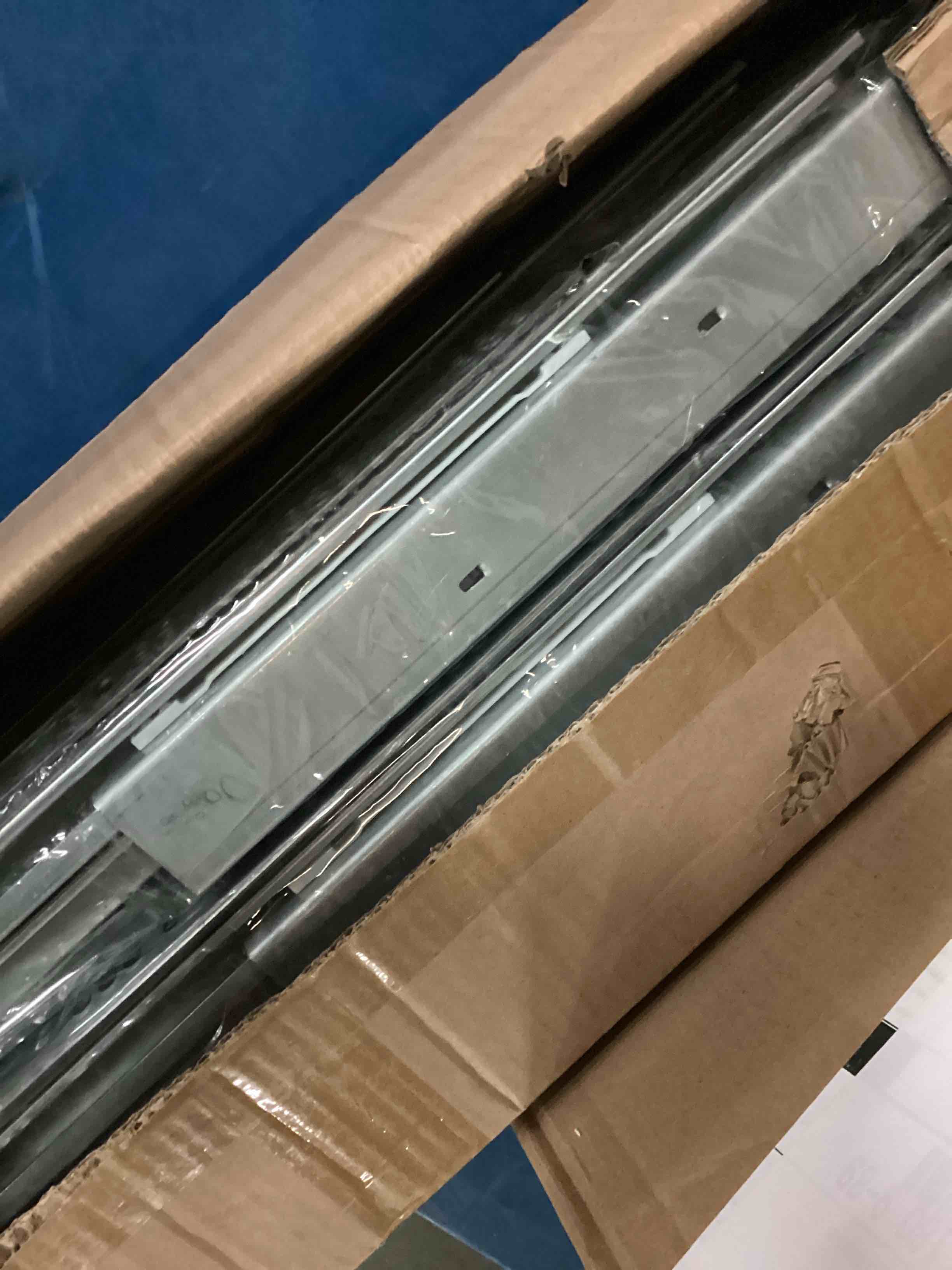Condition photo showing New/Like New for 6 pair of 22 inch undermount soft close drawer slides 100lb load capacity full extension concealed drawer rails with 3d locking device 6 22 inch