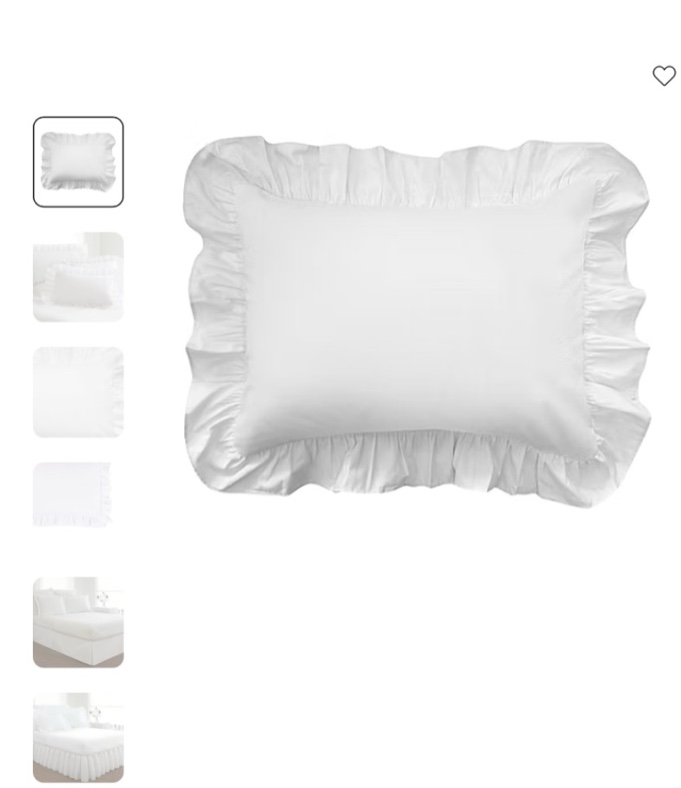Levinsohn Textile Tailored Pillow Sham set of 2 (size unknown)