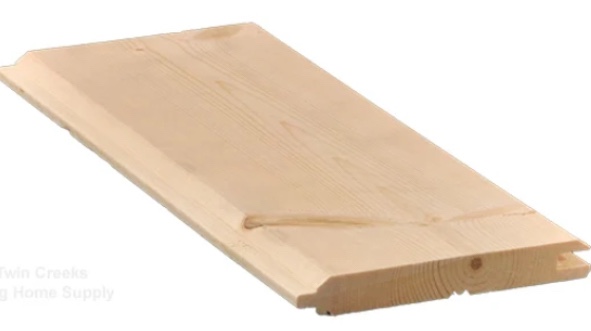 Sierra Pacific 1” x 6” x 8’  Ponderosa Pine Tongue & Groove Paneling , 3 Common Bright 
