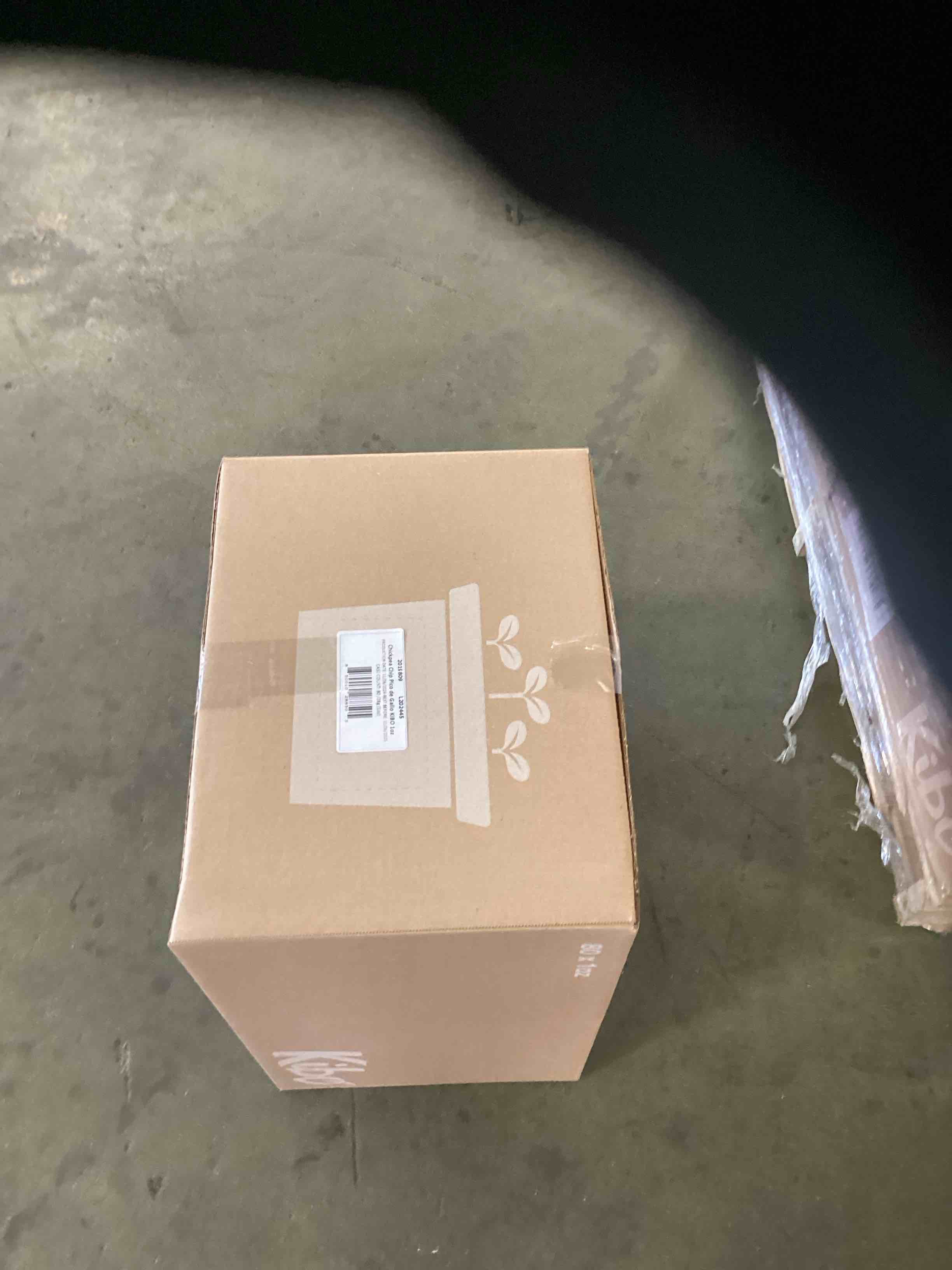 Condition photo showing New/Like New for Case of 80 Kibo Chickpea Pico de Gallo Chips 1oz 