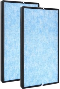 Replacement Filter Set Compatible with Gocheer Monster & CLEANFORCE MEGA1000 & MOUNTO AF600 Large Air Cleaner Purifier, 3-in-1 GH-Monster Filter of H13 True HEPA, Carbon Filter and Pre-Filter, 2 Packs