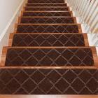 Alow Stair For wWood Slip Carpet sStair Ding Ming LTT-Brown 7  Pieces 