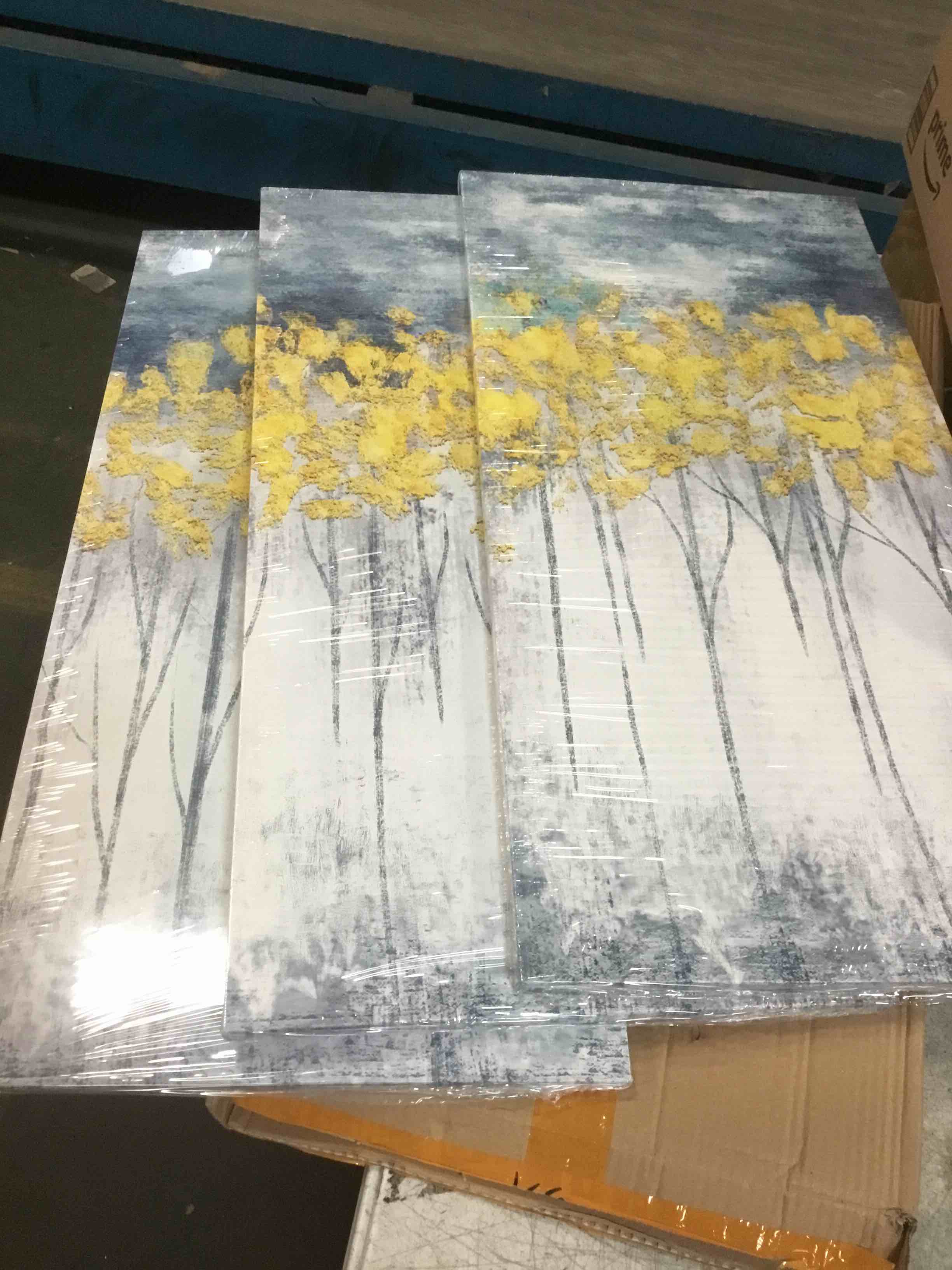 Canvas Wall Art for Living Room Home Porch Decor Canvas 31x16 Frameless 3 Pieces