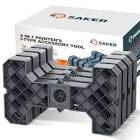 Saker Paint Racks, New Magic Racks, Door Painting Drying Rack for Cabinet Doors, Paint Interior or Exterior Doors Trim & Kitchen Cabinet Doors for Stacking System (Pack of 4)