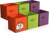 Stero 13x13x13 Inch Multi Color- 6 Pieces 