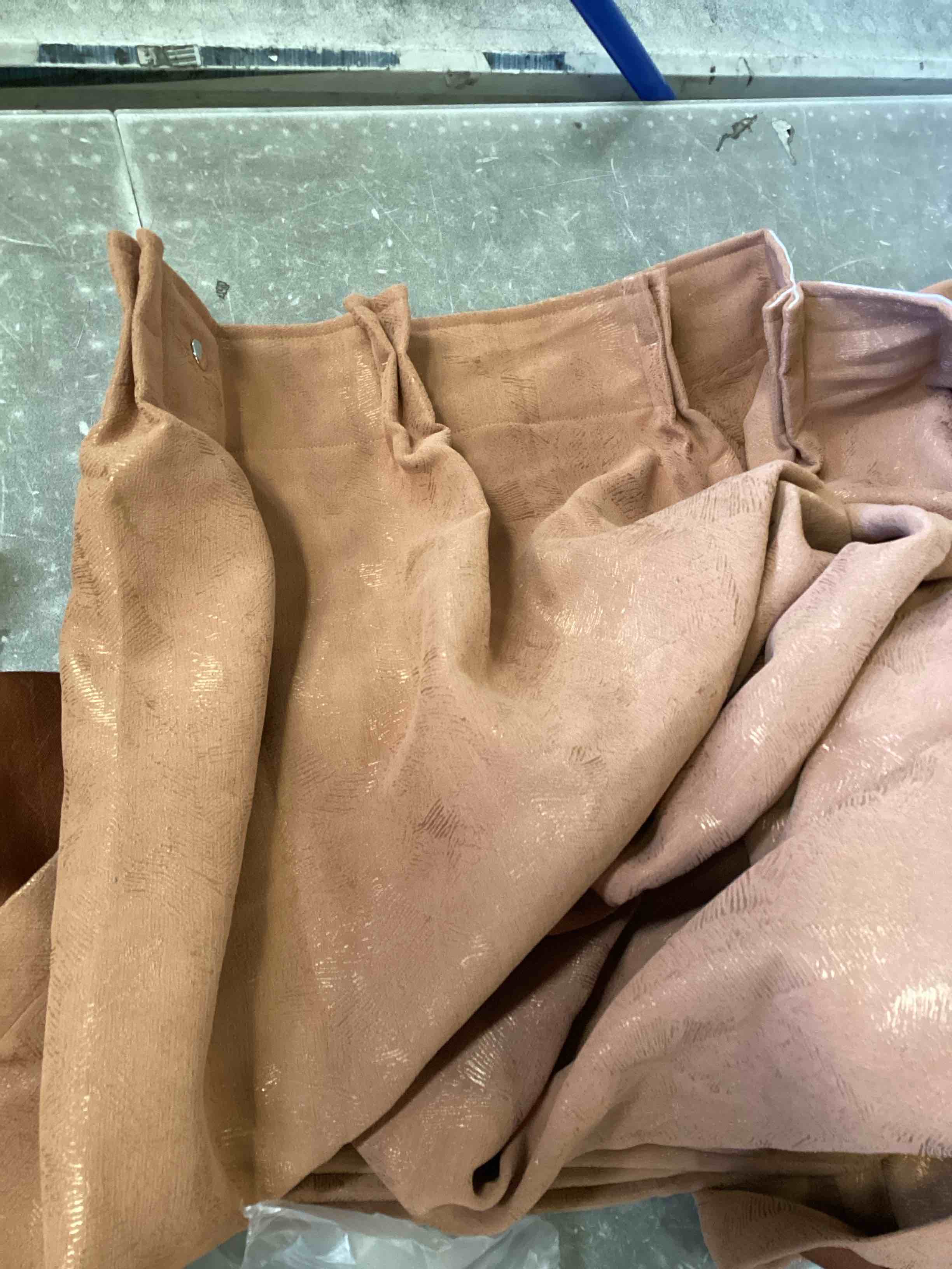 high temperature set black curtains brown 108x92 