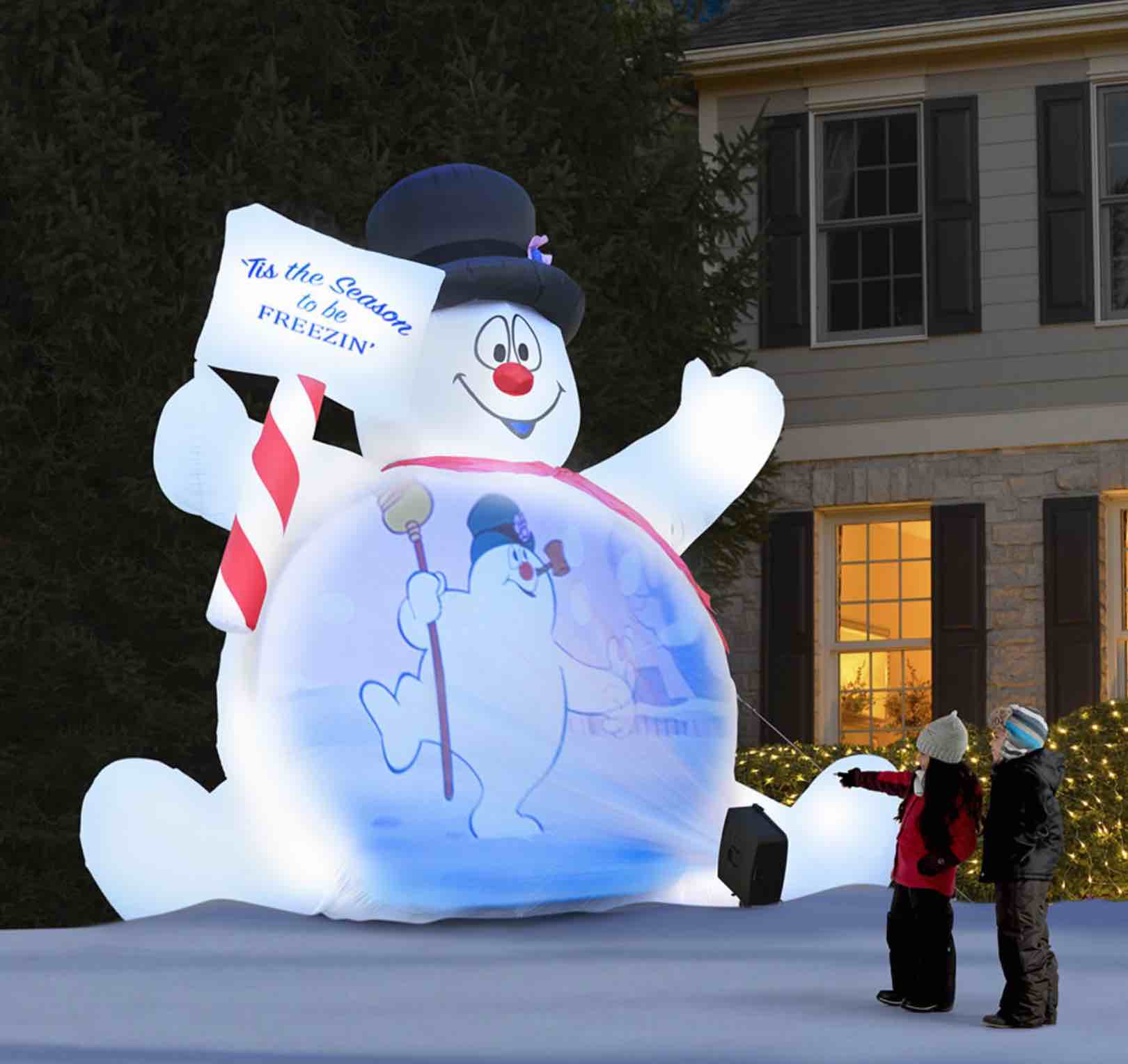 The Video Projecting 10' Frosty The Snowman