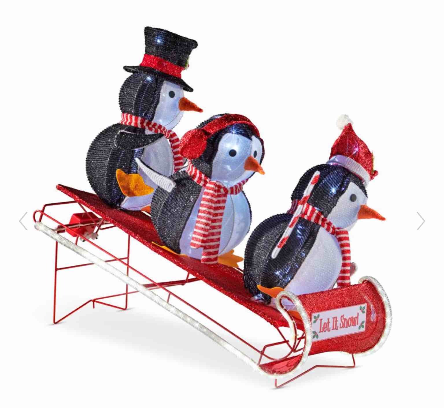 The Animated Tobogganing Penguins