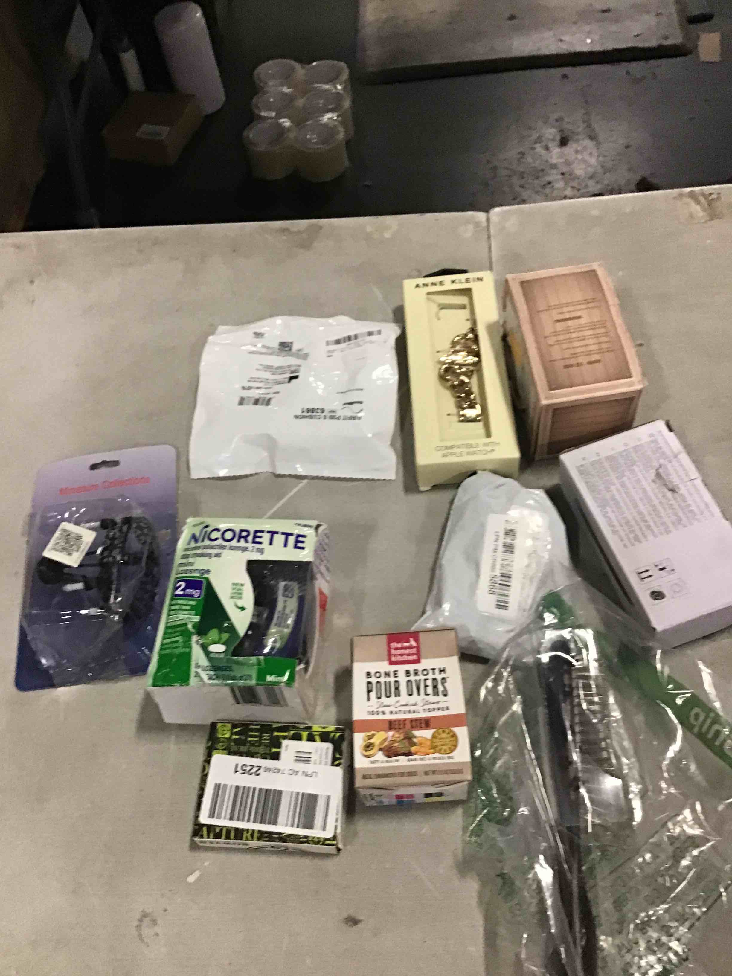 ASSORTED OF MICSELLANIUS INCLUDED, NOCORETTE ,MINIATURE COLLECTION, REDMED AIRFIT AND MORE