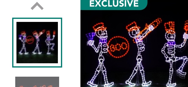 5' Skeleton Marching Band