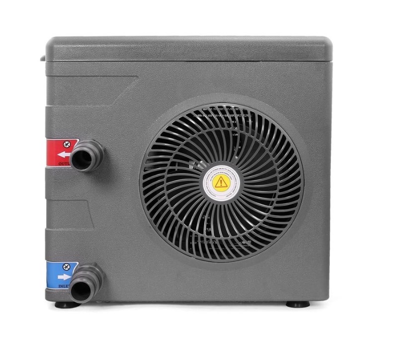 XtremepowerUS Pool Heat Pump 15,000 BTU for Above Ground Pool & Spa, 115V, Up to 5,000 Gal