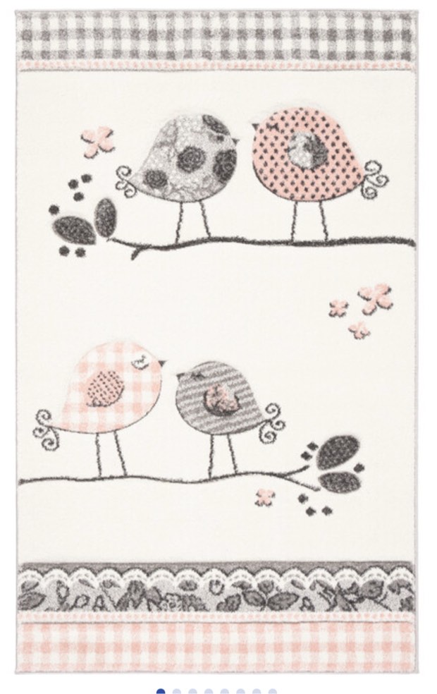 Carousel Kids Robin Rug, Pink