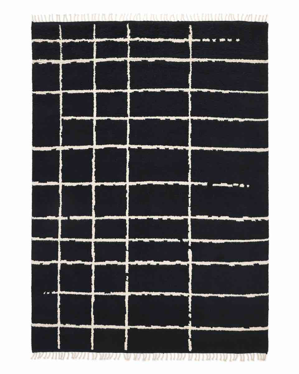 PARIS HAND KNOTTED BOHEMIAN MOROCCAN AREA RUG