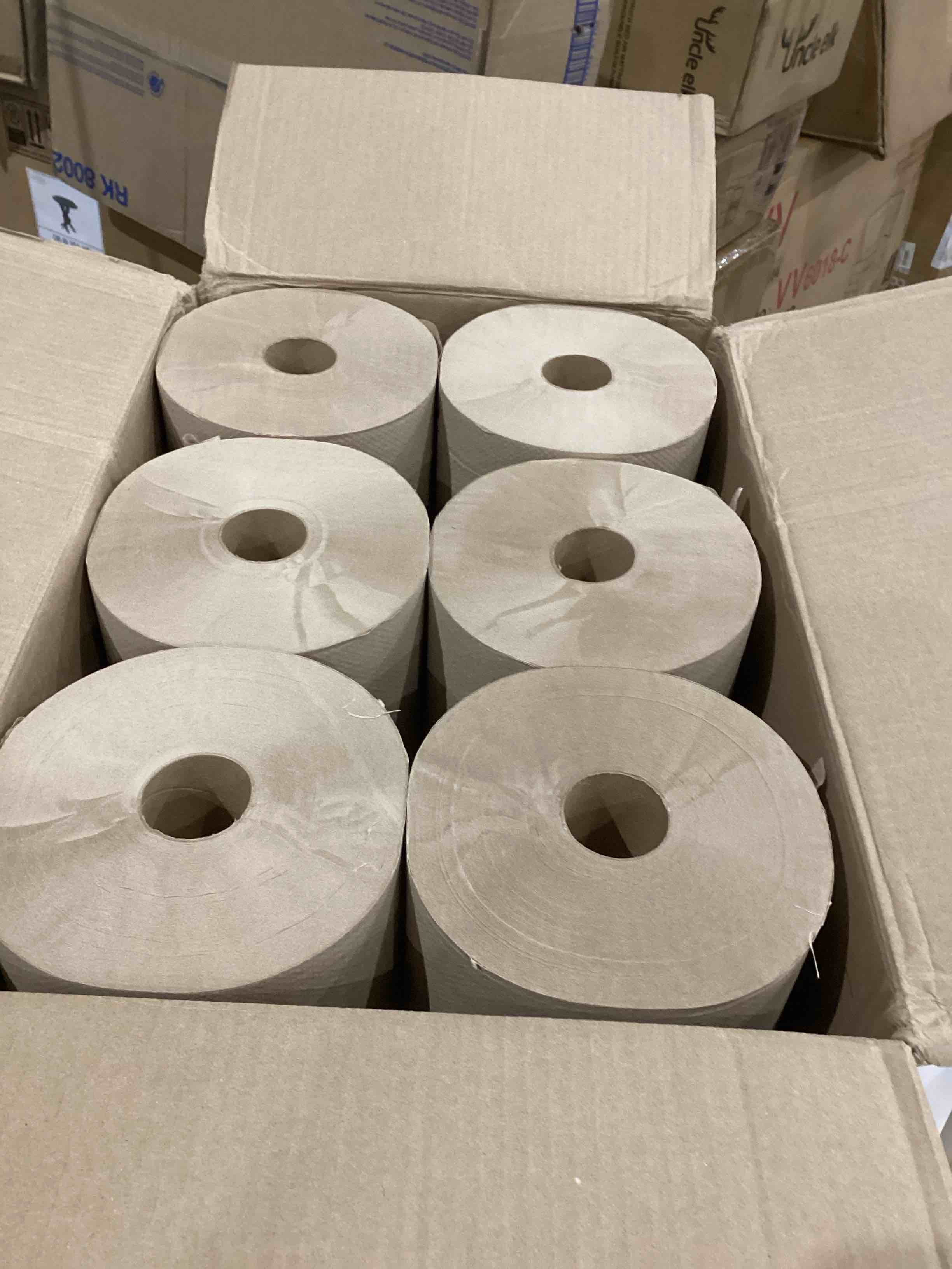 Tork Universal Hand Towel Roll  7.88  x 800 ft  Natural  6 Rolls/Carton -TRKRK8002