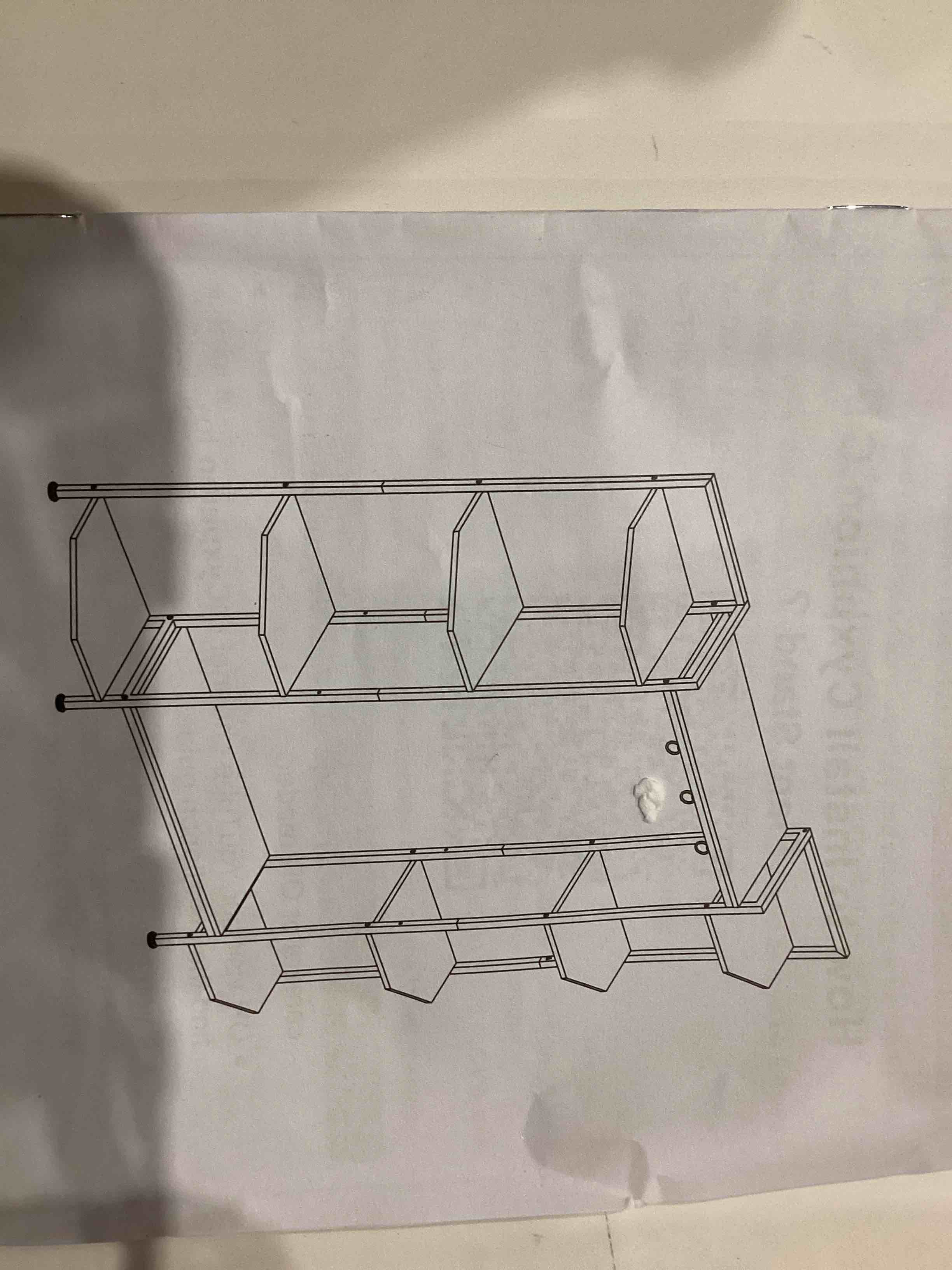 (incomplete )))used.Plant Stand Indoor with 6 Grow Lights,  Tiered Large Metal Plant Stand,