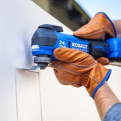 Kobalt 24-volt Cordless Brushless Variable speed 17 -Piece Oscillating Multi-Tool with Soft Case