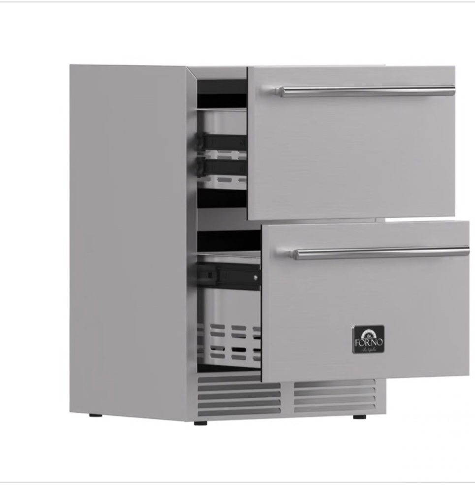 24-in 2 -Drawer Built-in/Freestanding Drawer Refrigerator!