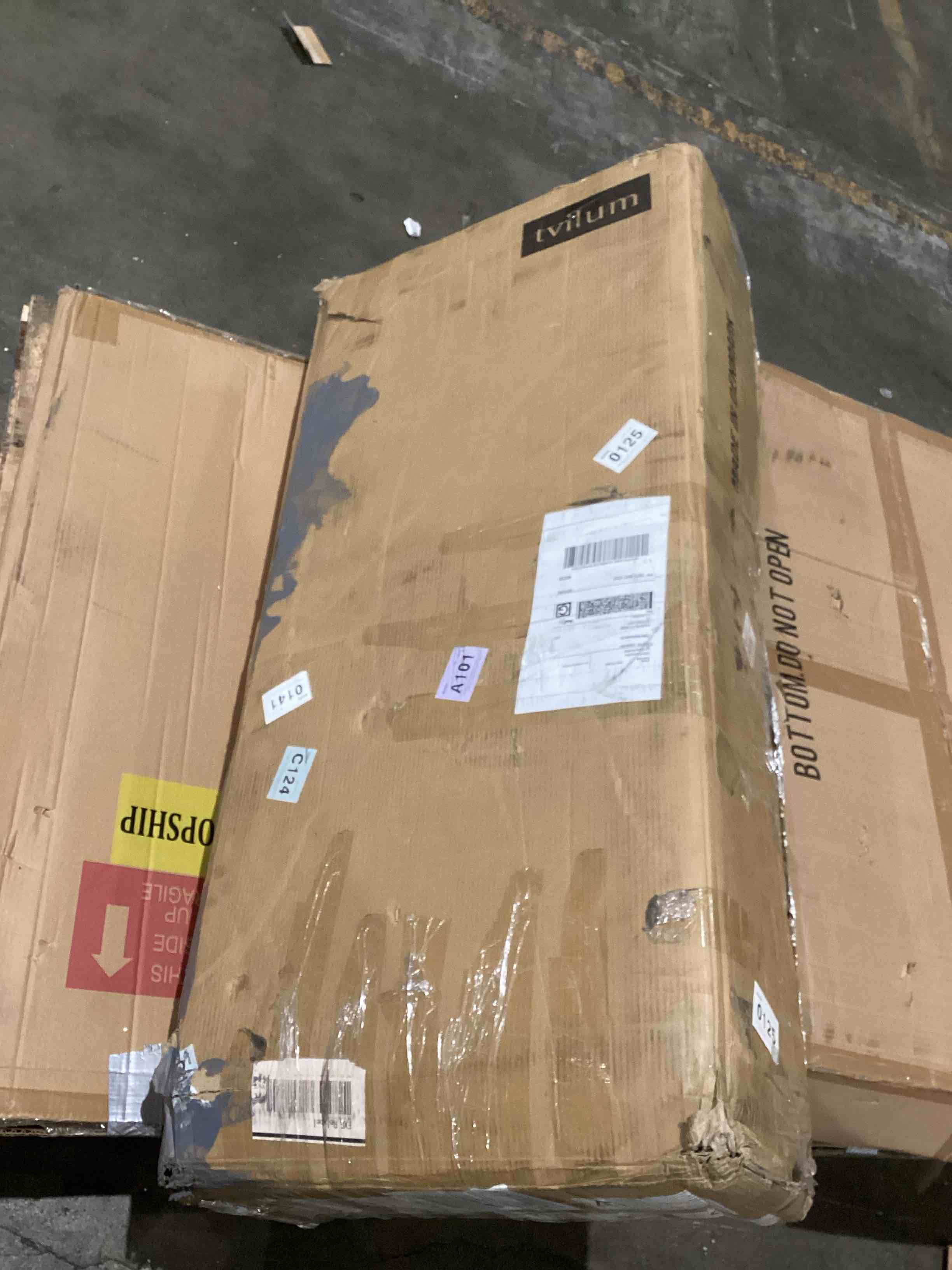 Oslo 8 Drawer Chest White/Oak (incomplete only 1 box of 2)