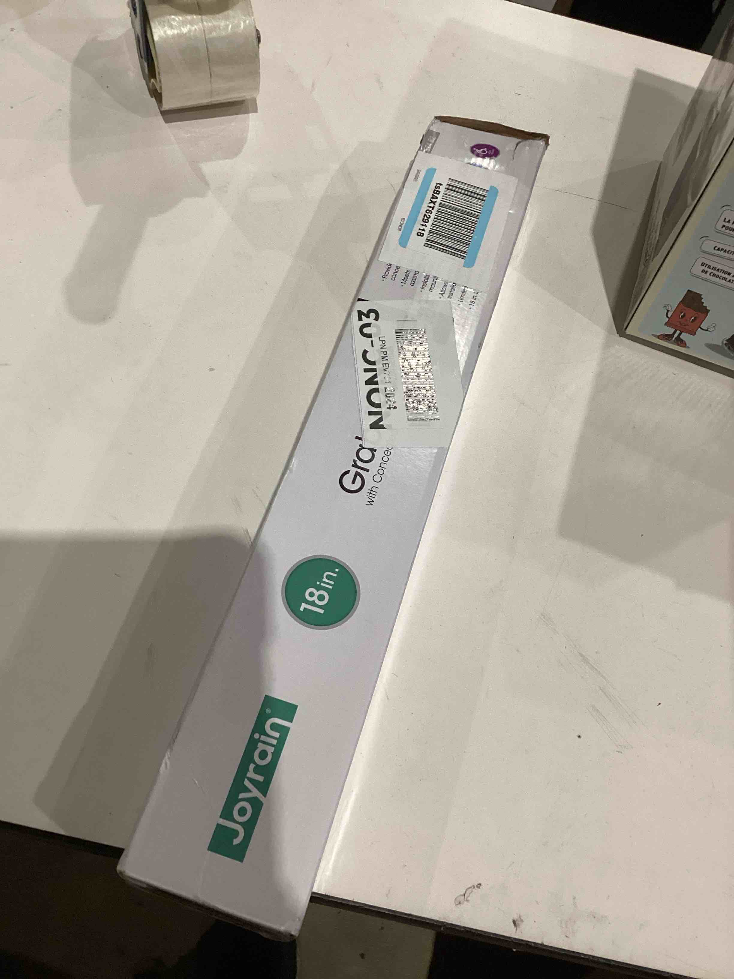 joyrain 500lb Capacity Stainless Steel Grab Bar - Heavy Duty Bathroom Safety Rail for Elderly, Anti-