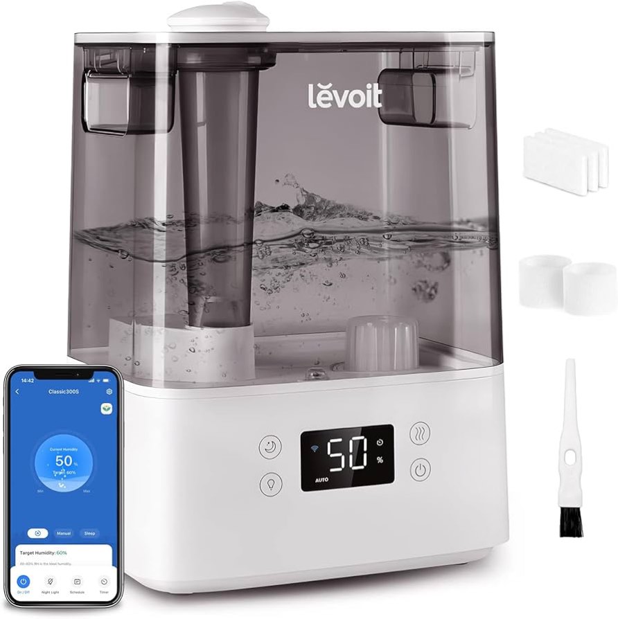 LEVOIT Smart Humidifiers for Bedroom Large Room Home ...
