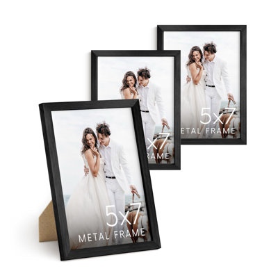 Metal Picture Frame - Set of 3 (Set of 3)