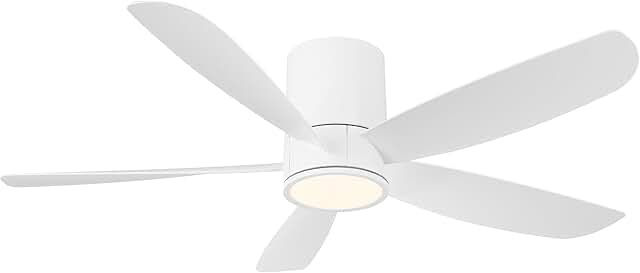 Makayia 65" DC Motor Ceiling Fan With LED Lights And Remote Control(6-Blade)