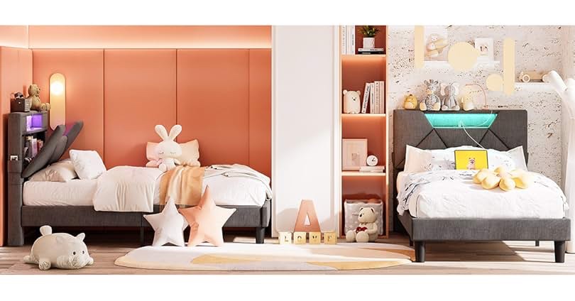 Buchman Twin Upholstered Tufted Storage Platform Bed