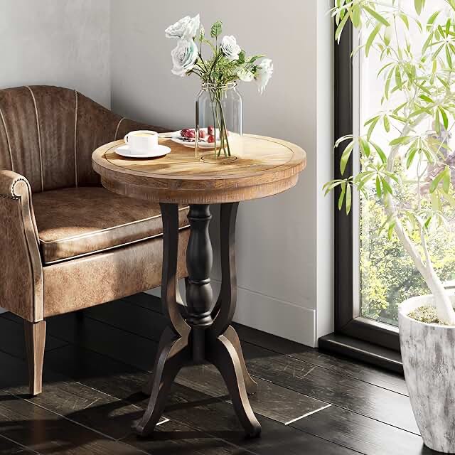 Bodwell End Table-Base-Carbon Wash