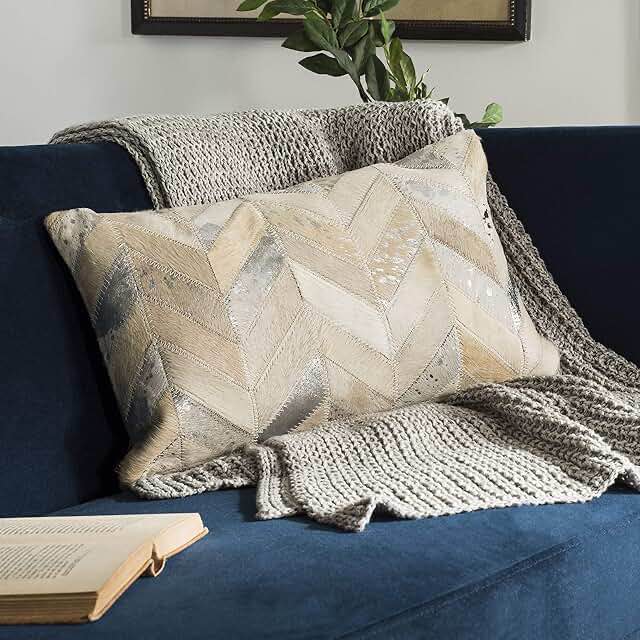 Novara Square Cotton Pillow Cover & Insert