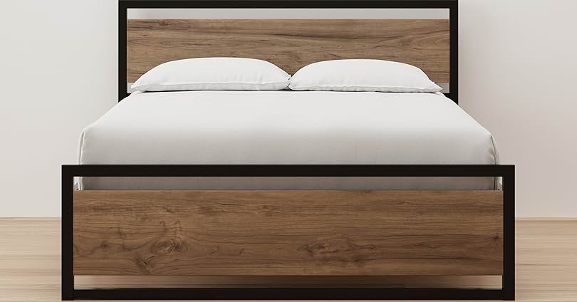 Wooden Platform Bed