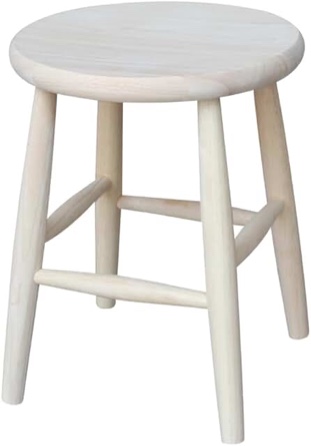 Underclift Solid Wood 18.5" Short Stool