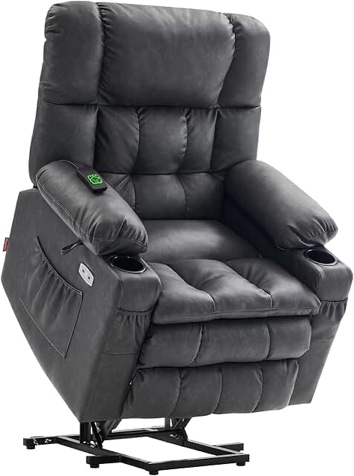 Faux Air Leather Recliner Chair Of Box3