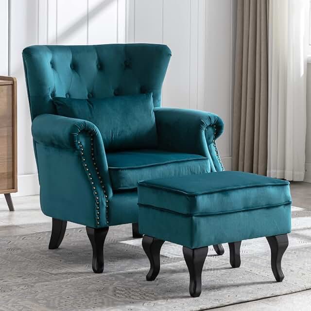 Jumal Upholstered Chesterfield Chair