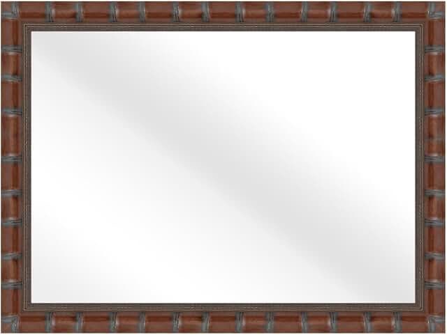 Wooden Minimalistic Wall Mirror with Thin Frame