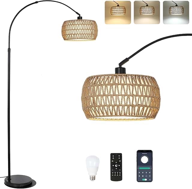 SIMILAR-Pantin 78.4" Arched Floor Lamp