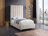 MERIDIAN FURNITURE HEADBOARD YK1822 CREAM