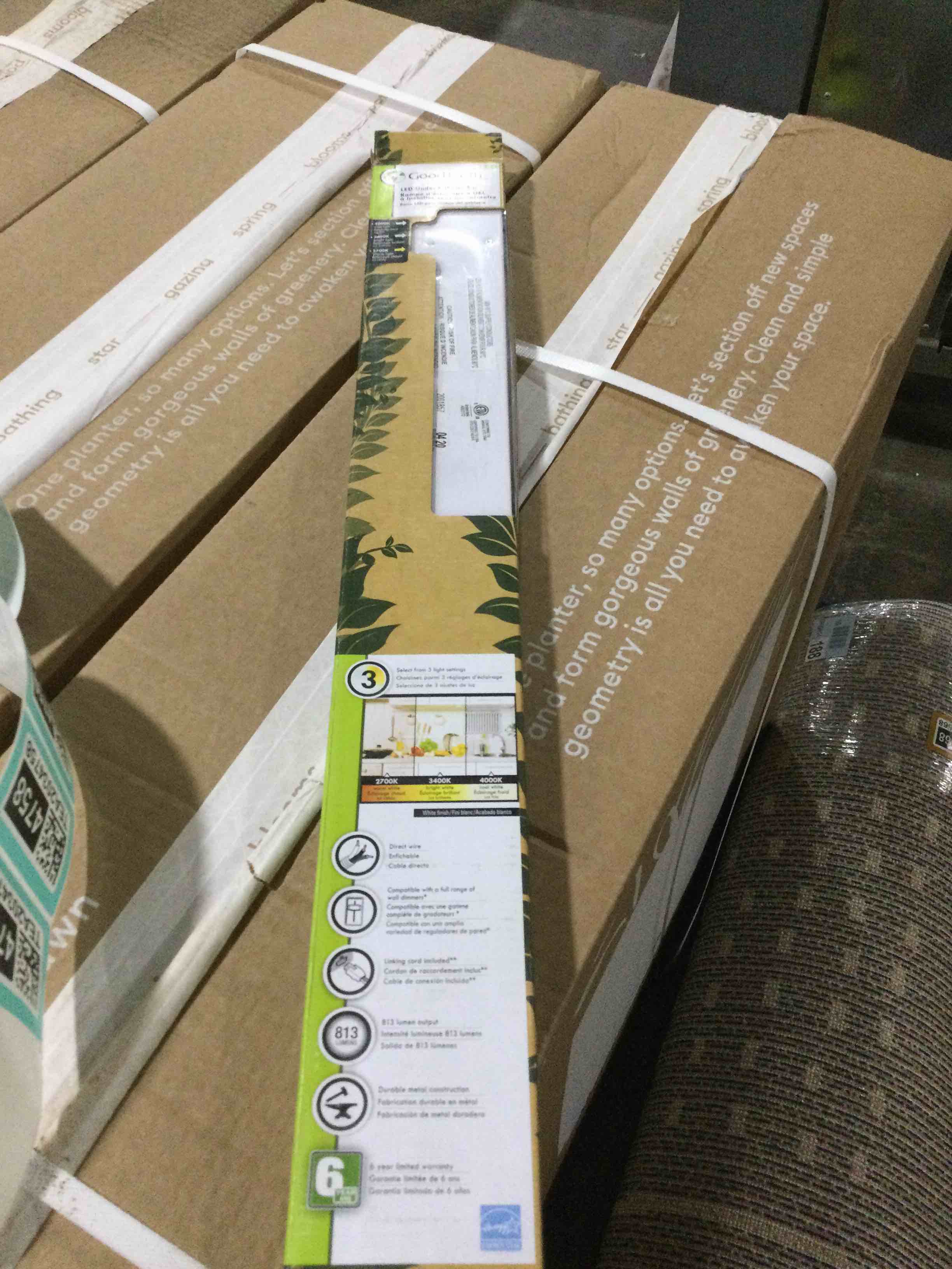 good earth led bar light 24”