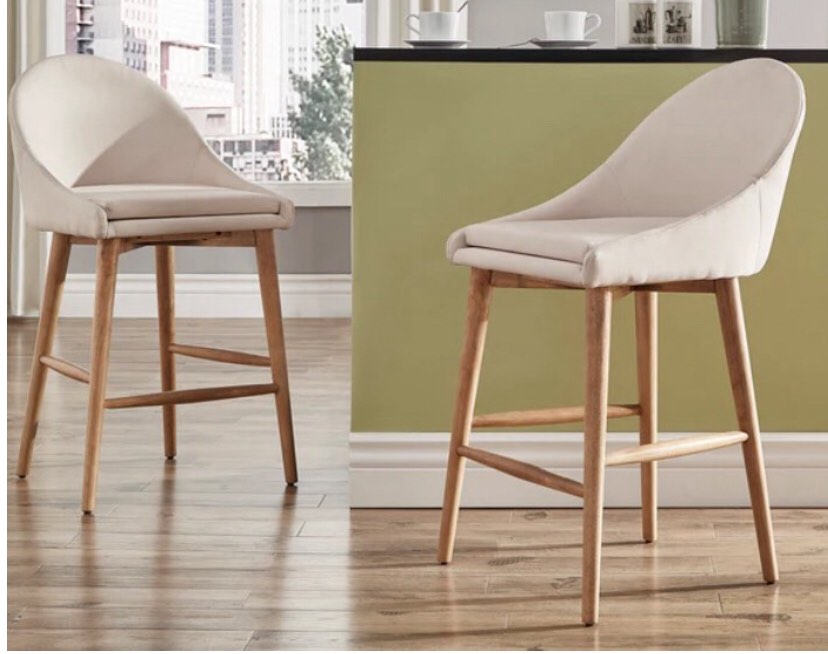 Galligan LINEN COUNTER HEIGHT CHAIR CHAIR TOP  (Incomplete Box 2/2 )