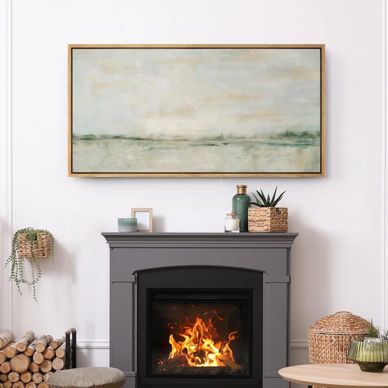 Minimal Landscape Subtle Abstract in Soft Tones Modern Art Extra Large Artwork Print Wall Art